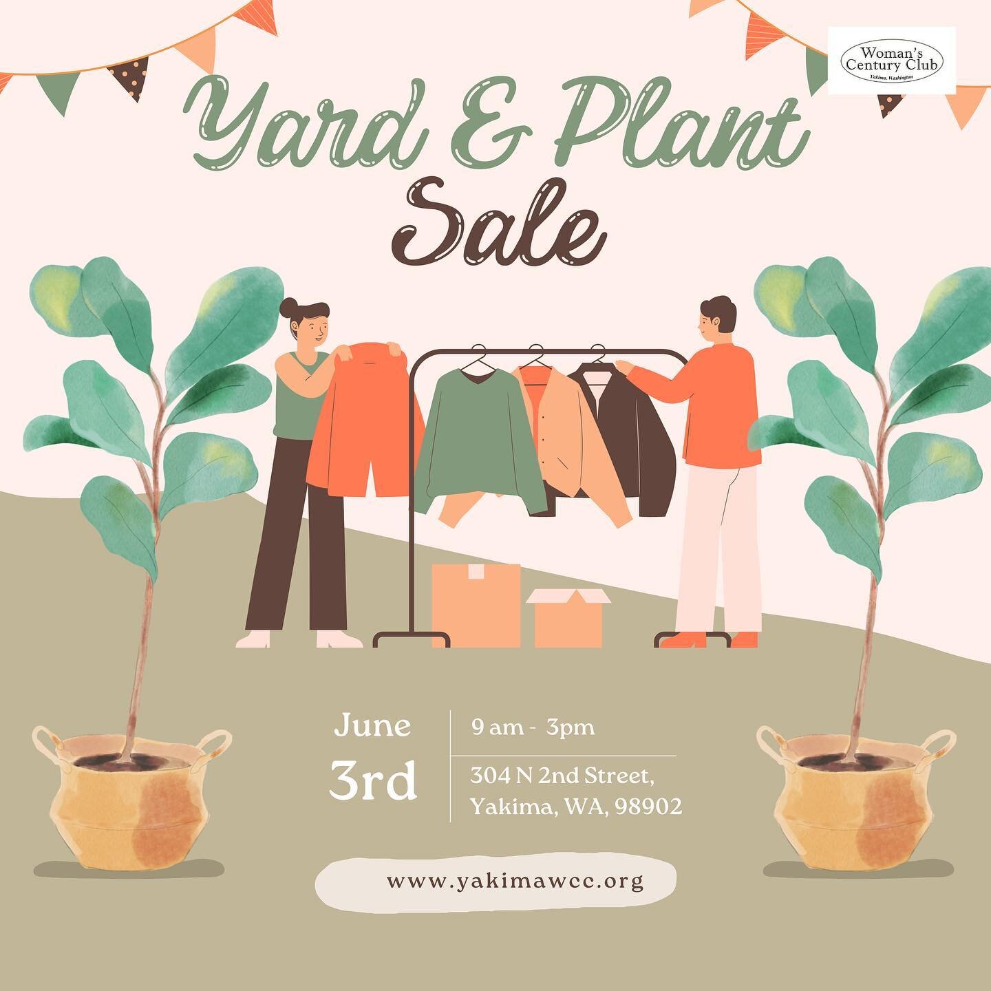 It&rsquo;s that time of the year again! 
Yard and Plant sales. 

June 3rd, 9am-3pm✨ 

See you there! 😊