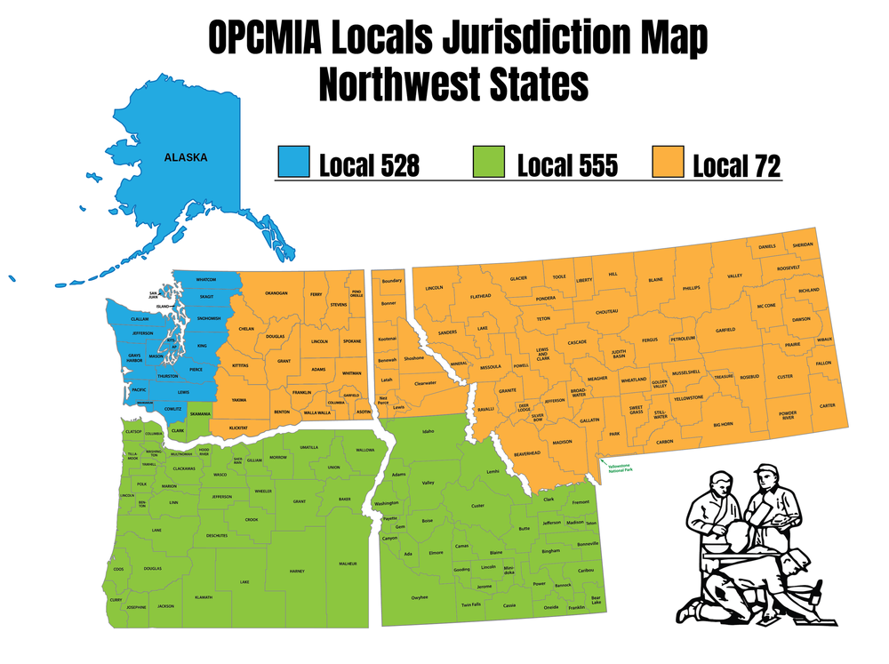 Signatory Contractors Jurisdiction — OPCMIA Local 72
