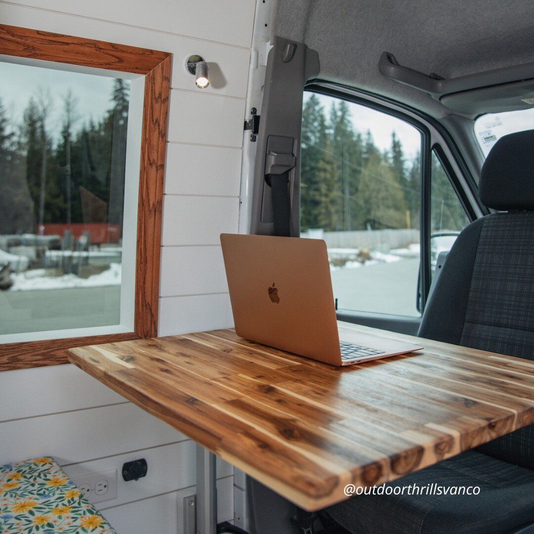 The allure of working remotely while exploring new destinations as an alternative to traditional office-bound routines has taken off.⁠
⁠
🔌 So how can you plan your van build for the ultimate remote work set? Here are a few essentials for the modern 