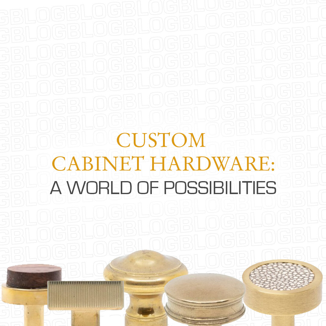 The possibilities are endless with custom cabinet hardware - from sleek and modern to intricate and ornate, let your imagination run wild! 💭✨

New blog post alert! www.chicagobrass.com/blog

#chicagobrassin #blog #inspiration  #homedesign #cabinetha