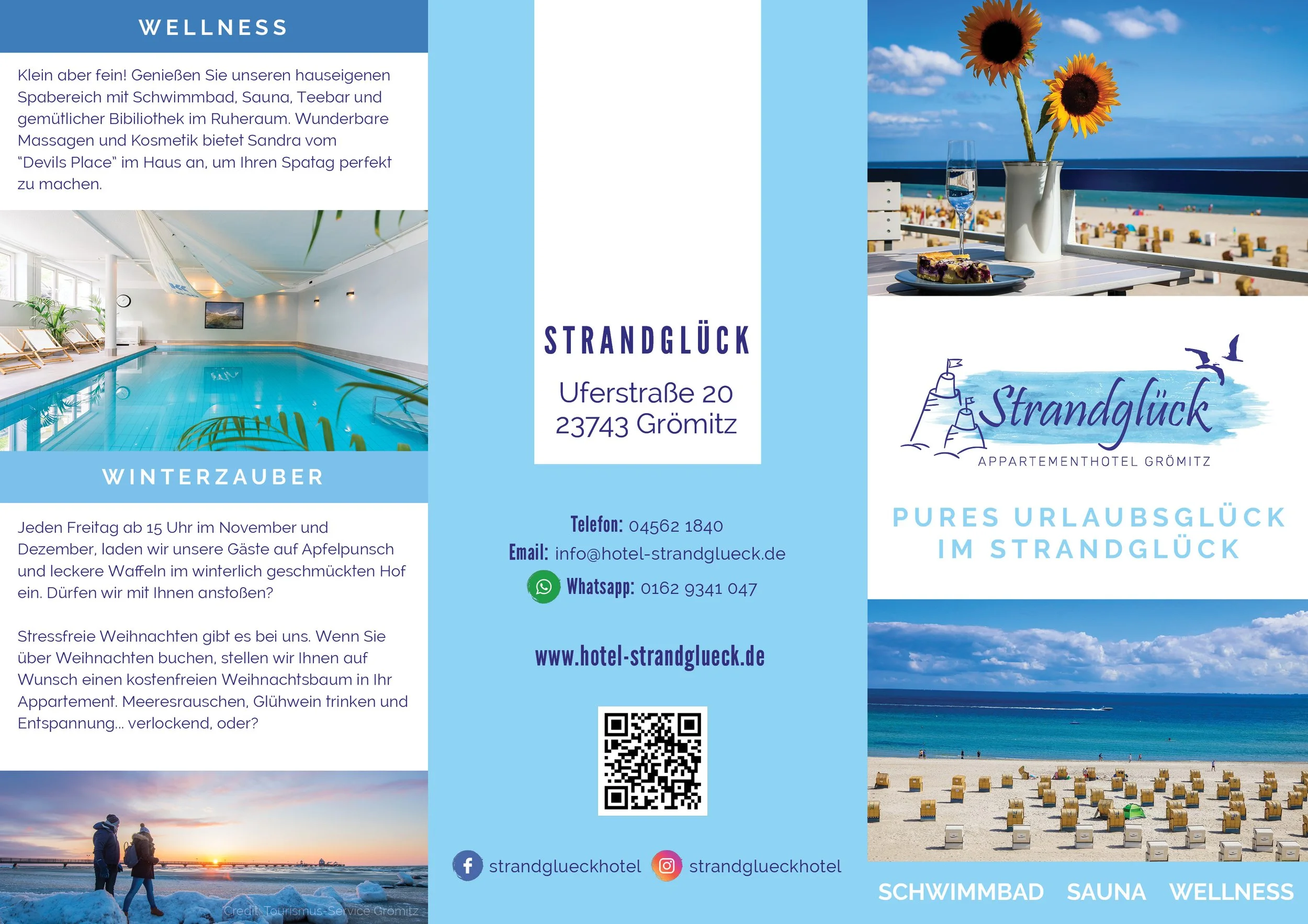 Tri-fold brochure design