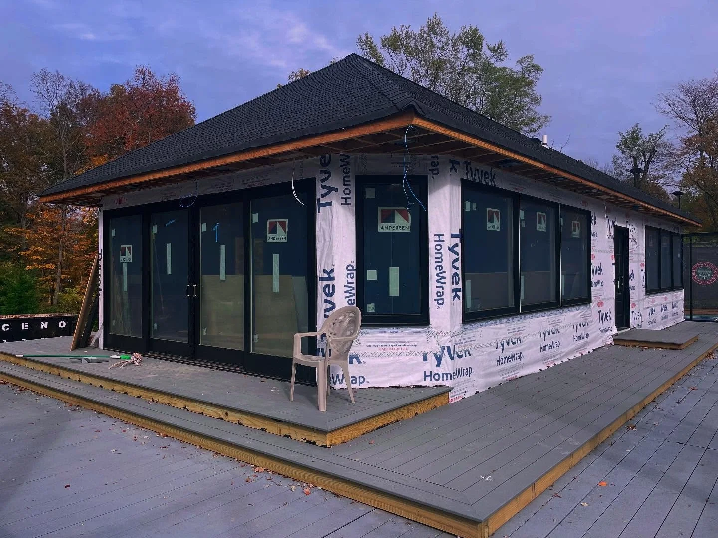 The paddle hut is coming along now!!! Looking forward to the grand opening 🎉