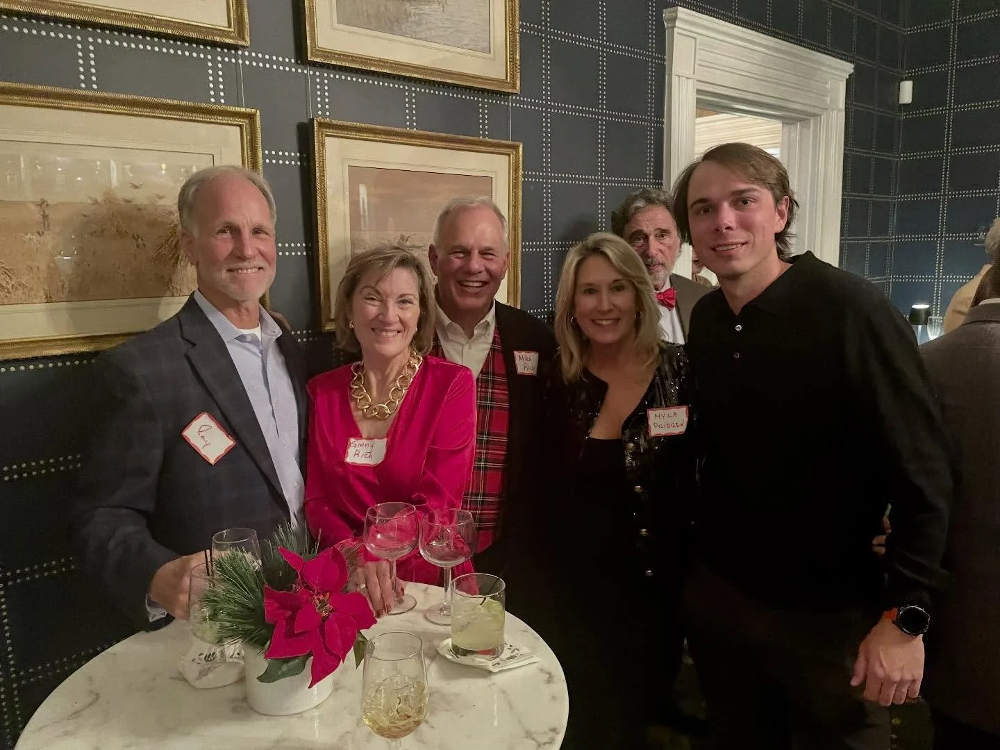A most wonderful time last night for MFC friends celebrating the start of the holiday season in style at the historic Morristown Club!