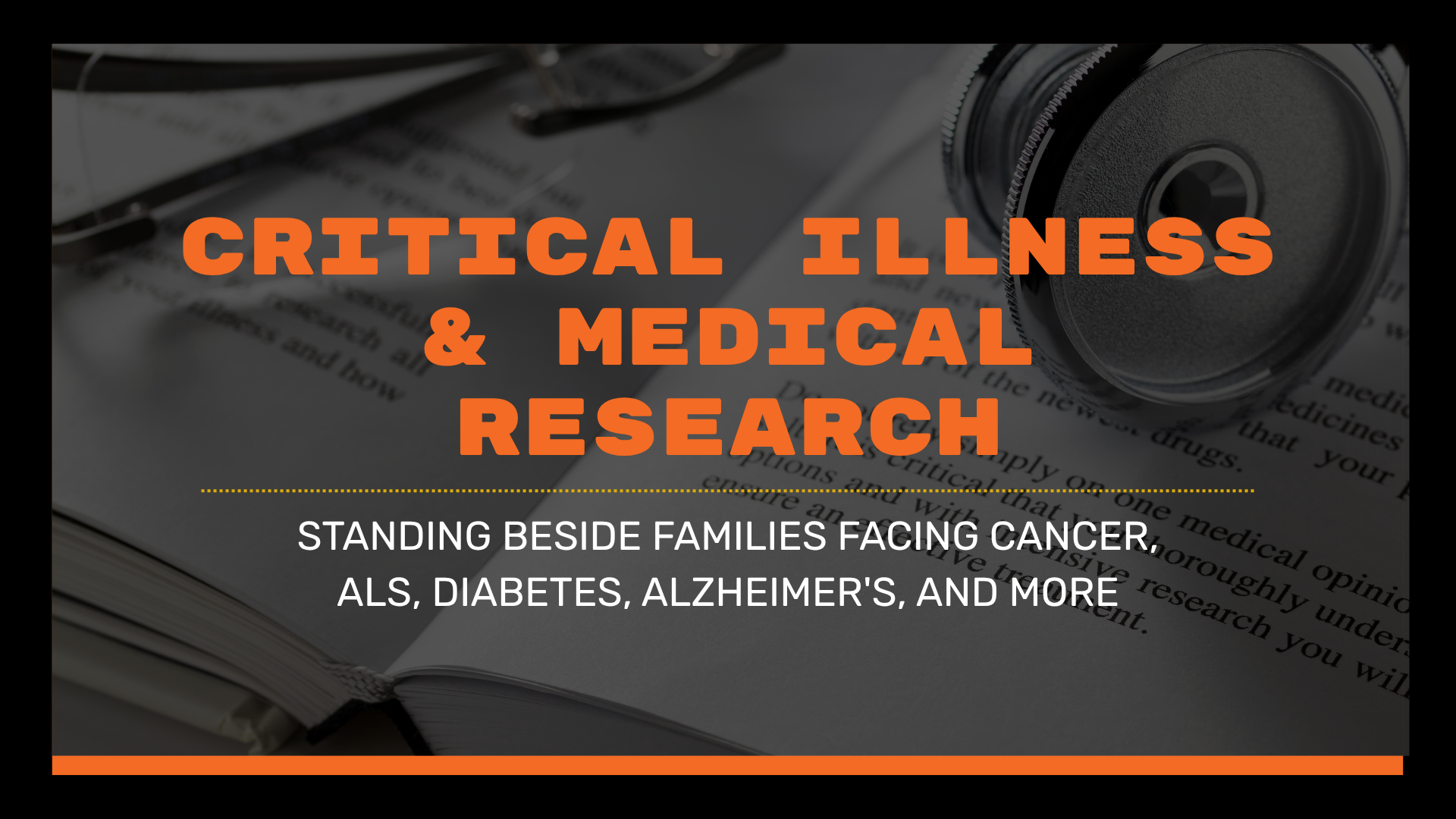Critical Illness and Medical Research