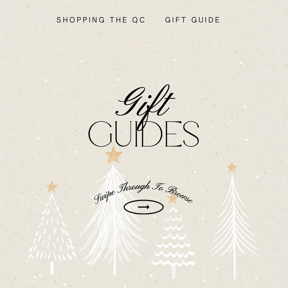 🎁 The Shopping the QC 2022 Christmas Gift Guide! For her and him!!! We took the time to gather beautiful + unique gifts all locally for you. ⁠
⁠
Visit the link in our bio to go to the blog and shop for each item directly! Support local and give awes