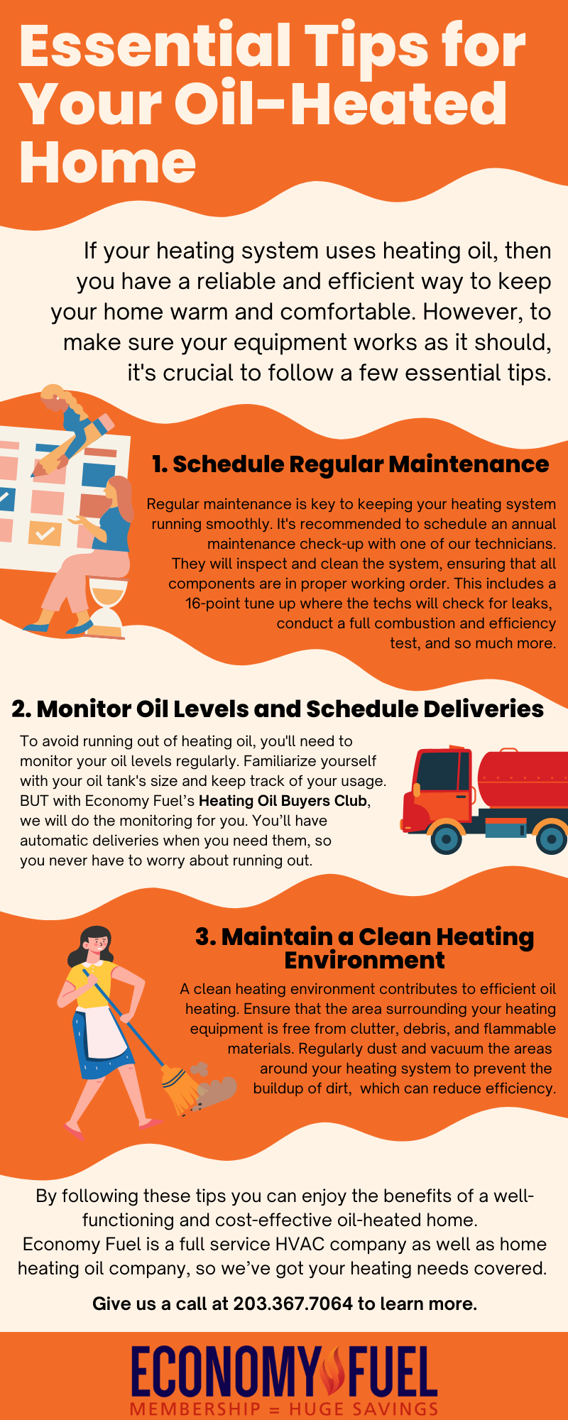Essential Tips For Your OilHeated Home — Economy Fuel