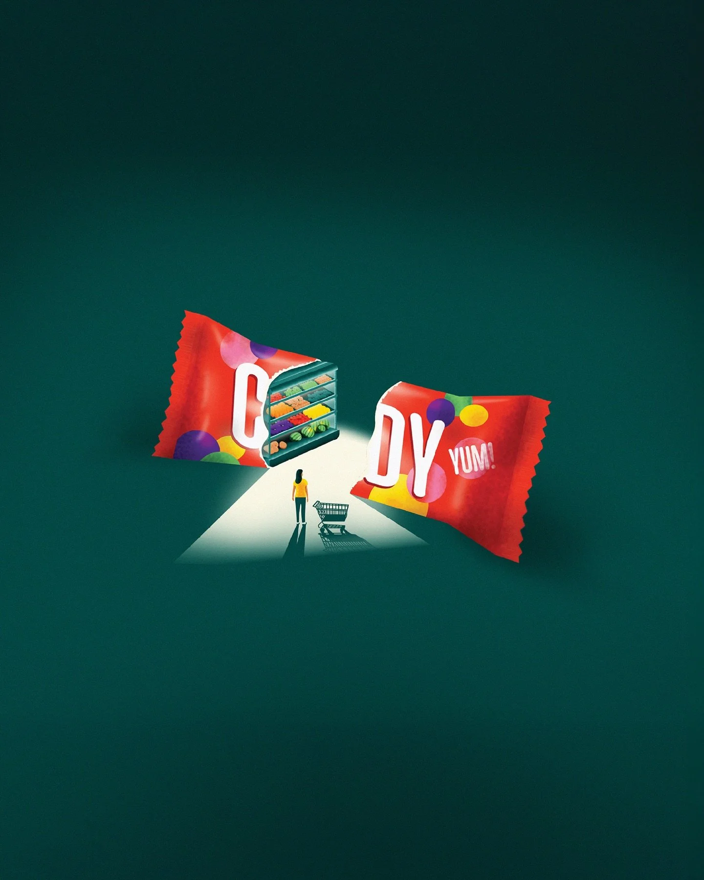 From sugar rush to produce push. 🍬➡️🥦

An editorial illustration exploring the candy industry&rsquo;s shift toward cleaner, more natural ingredients.

#EditorialIllustration #PackagingDesign #ConceptualArt #VisualStorytelling #MatthiasDesign #Adobe