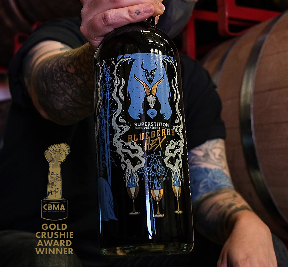 Superstition Meadery — Packaging, Illustration