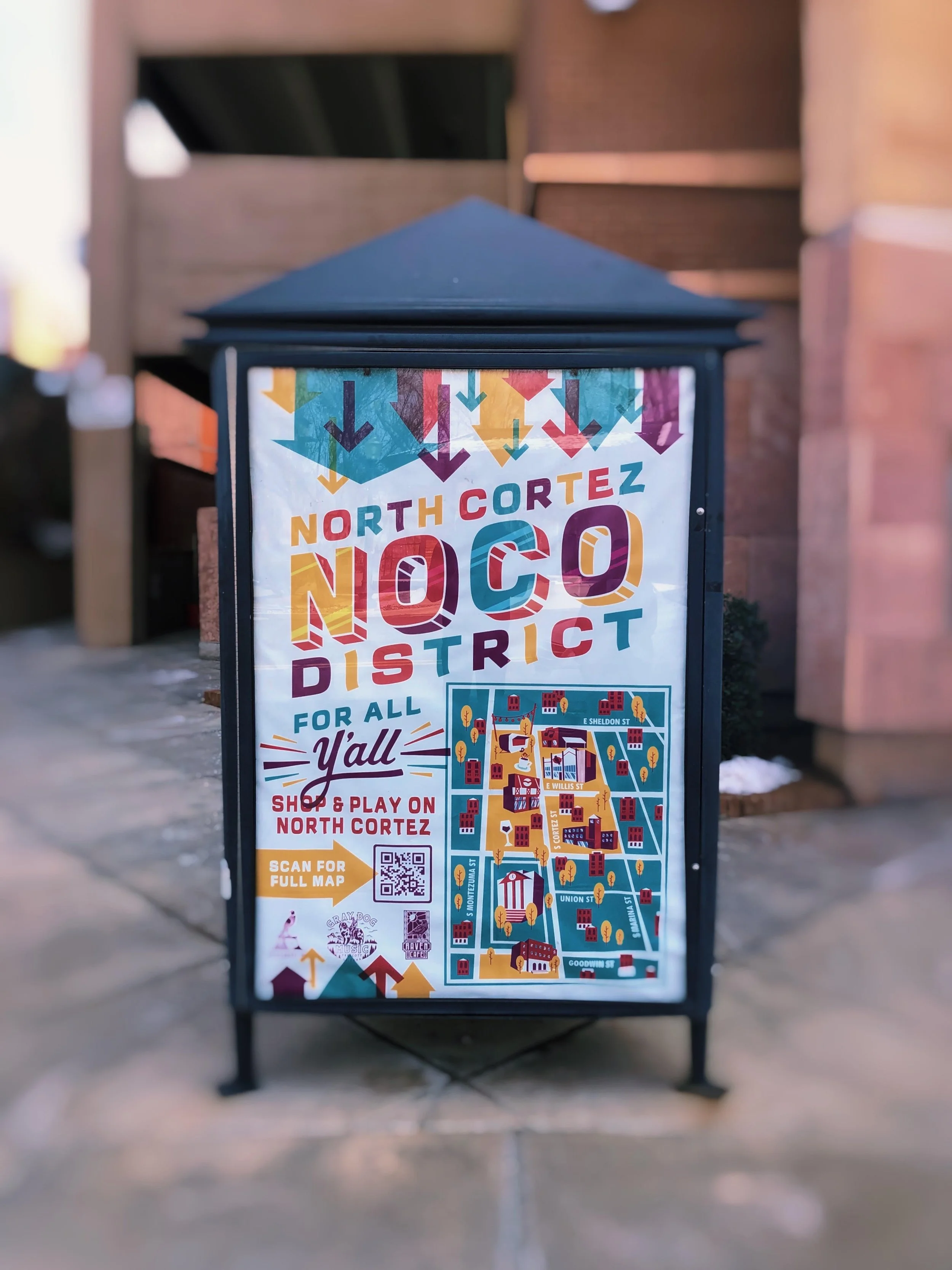 NOCO District —  Print Design, Illustration, Wayfinding