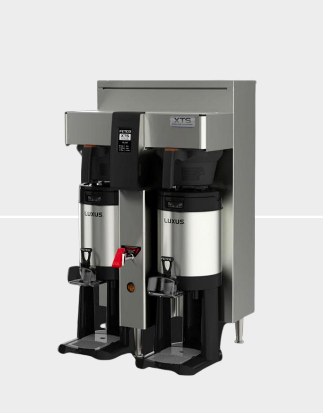 CBS-2142 XTS Twin Station Coffee Brewer — FETCO® cbs-2142-xts-twin-station-coffee-brewer-fetco