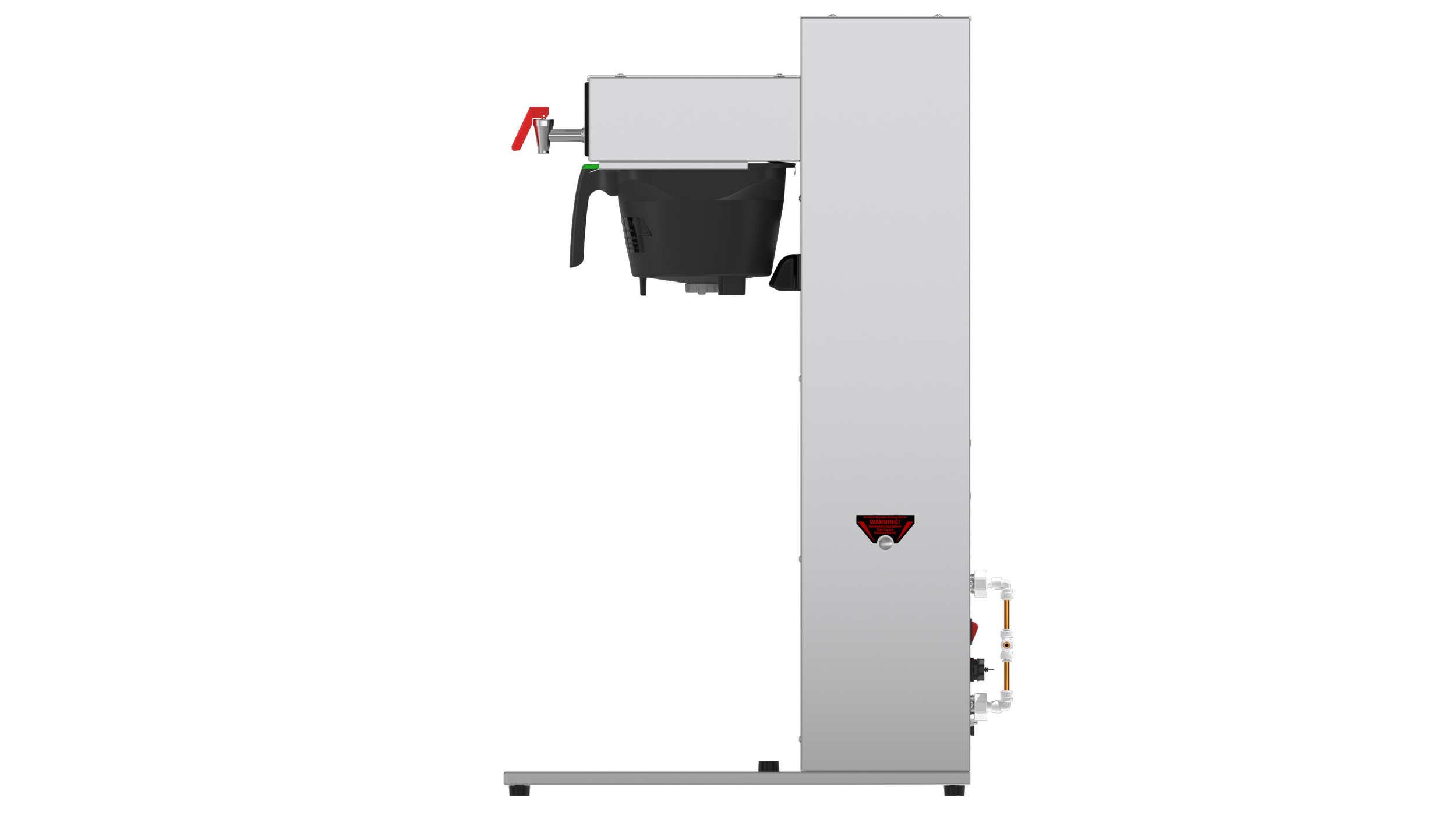 MBS-1251 with Plastic Tea Basket - Side - Panel Off.png