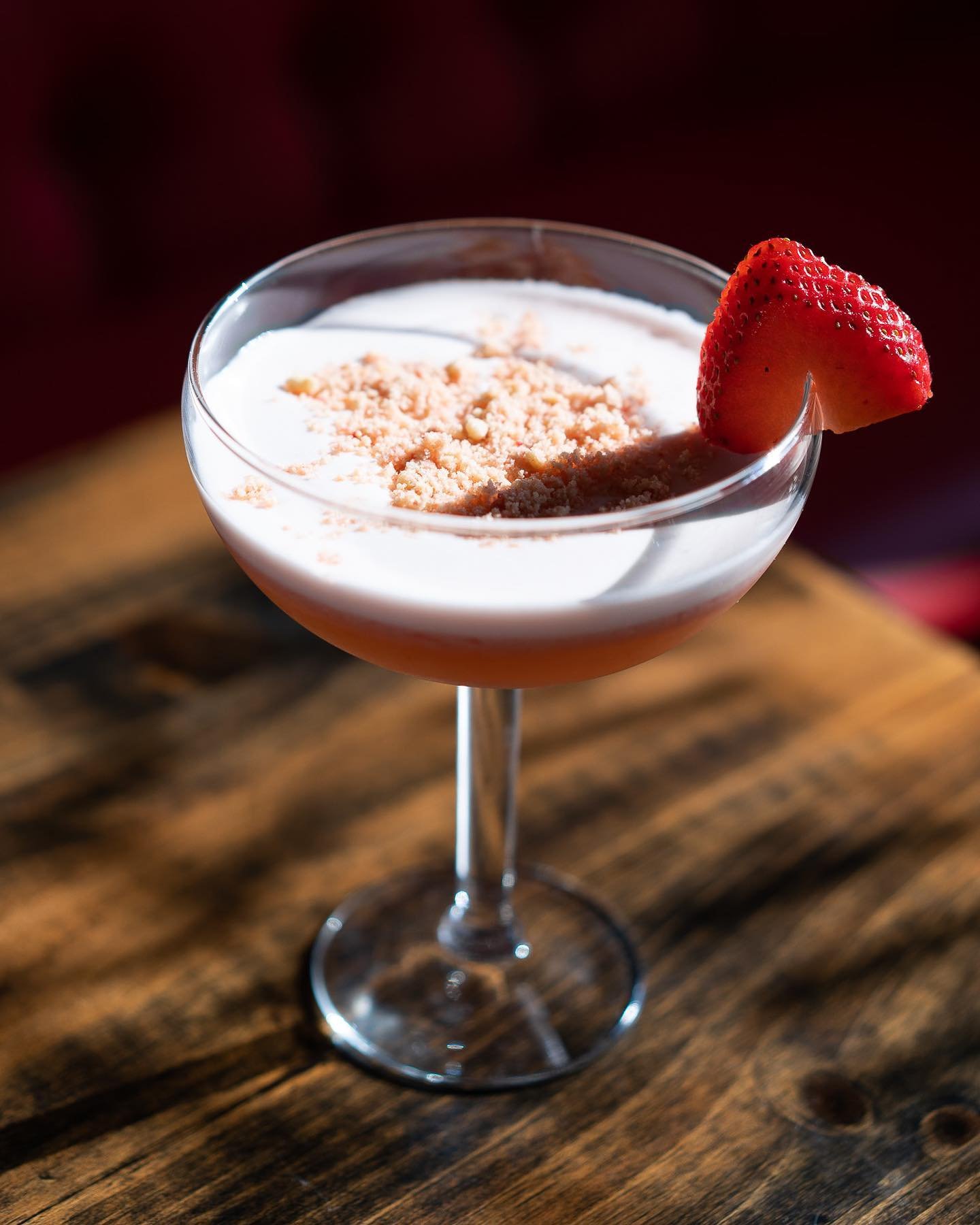 Stop by J's On The Bay to try our Strawberry Cheesecake Cocktail! Our cocktails are loaded with flavor and go well with our dinner menu. Our team is sure to make a cocktail so unique and delicious, you'll want to host all your Girls Nights here! So s