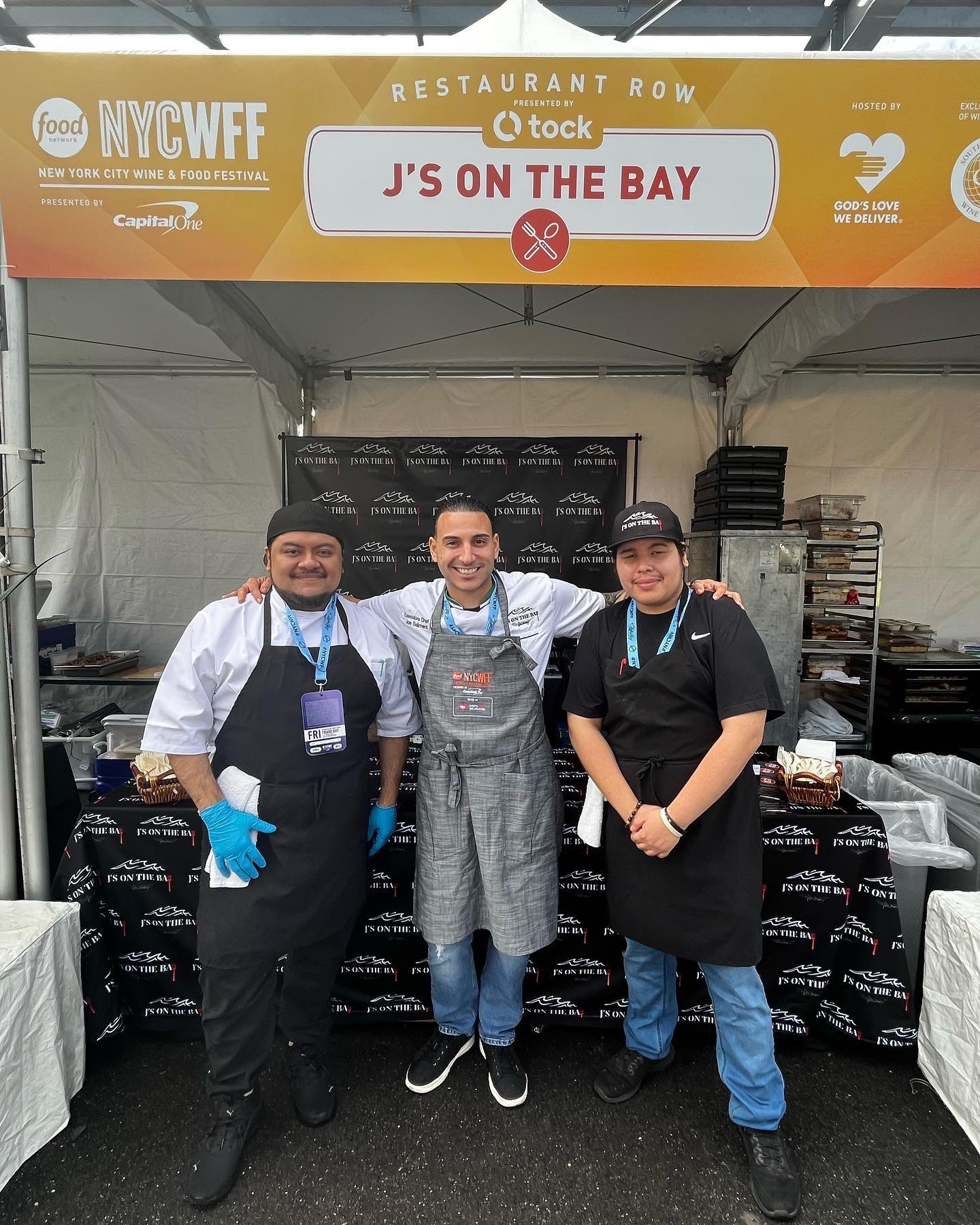 We are so excited that J&rsquo;s On The Bay is participating in this year's @nycwff Food Network New York City Wine &amp; Food  Festival. The proceeds from all of the events this weekend go to @godslovenyc God's love We Deliver NYC;  an organization 