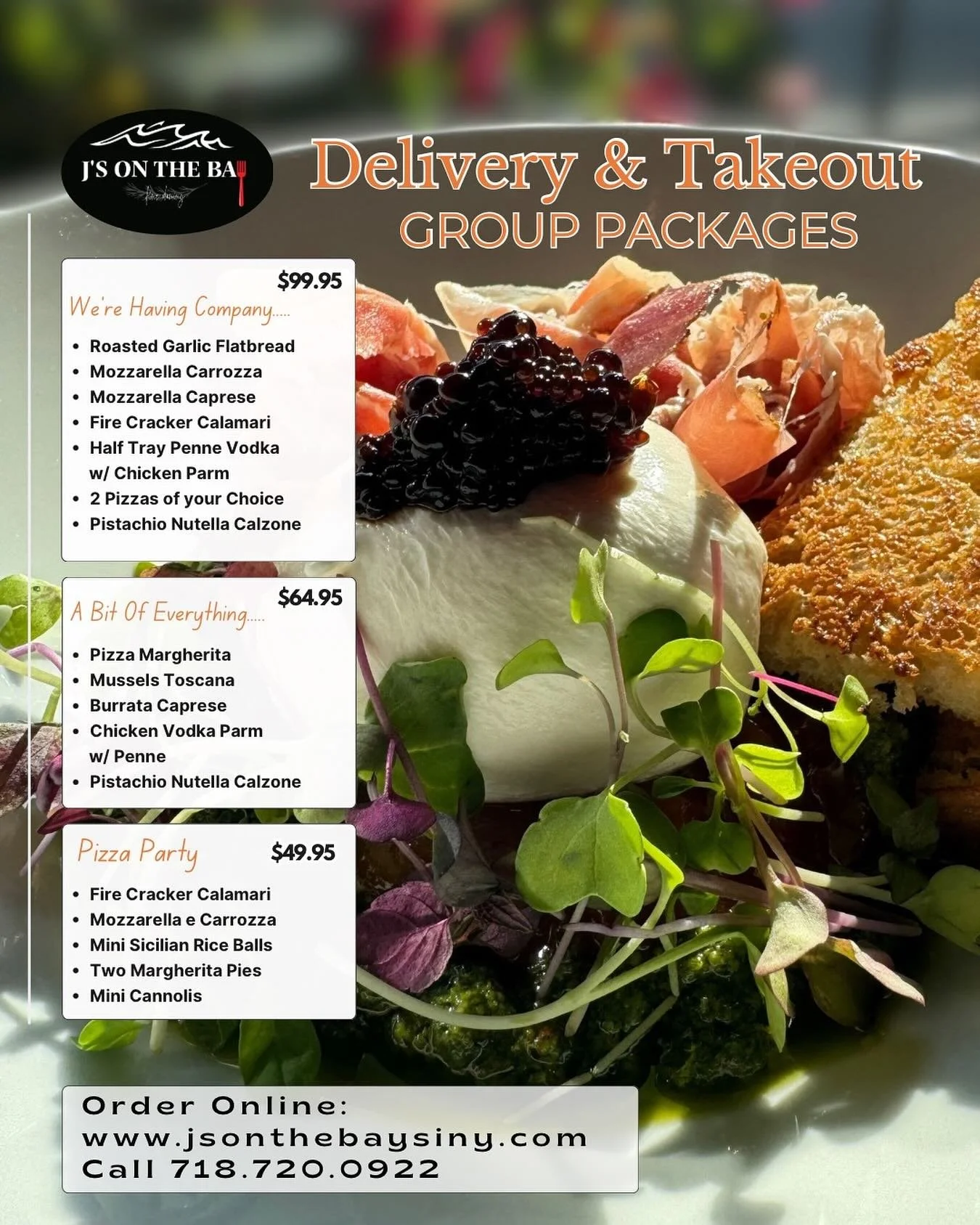 DO WE HAVE A DEAL FOR YOU⁉️ We&rsquo;ve got not one&hellip;&hellip; not two&hellip;&hellip; but THREE great DEALS for you‼️

Give us a Call 718.720.0922 or order online www.jsonthebaysiny.com

Tuesday - Sunday
Open to Close 
For Delivery &amp; Pick U