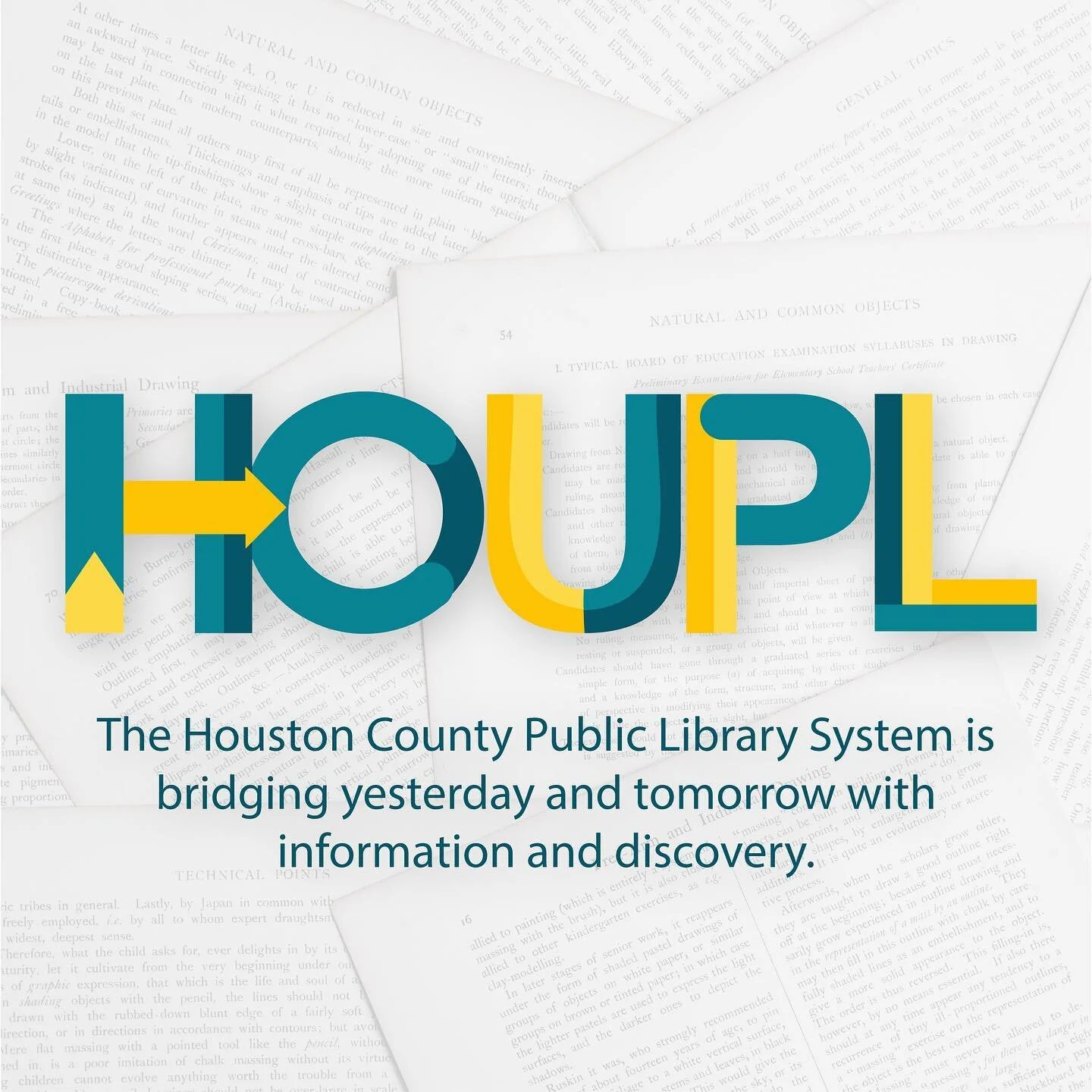 The Houston County Public Library System here in Middle Georgia is bridging yesterday and tomorrow with information and discovery ✨

We worked with their team to create branding that not only reflected their mission, but could identify their system a