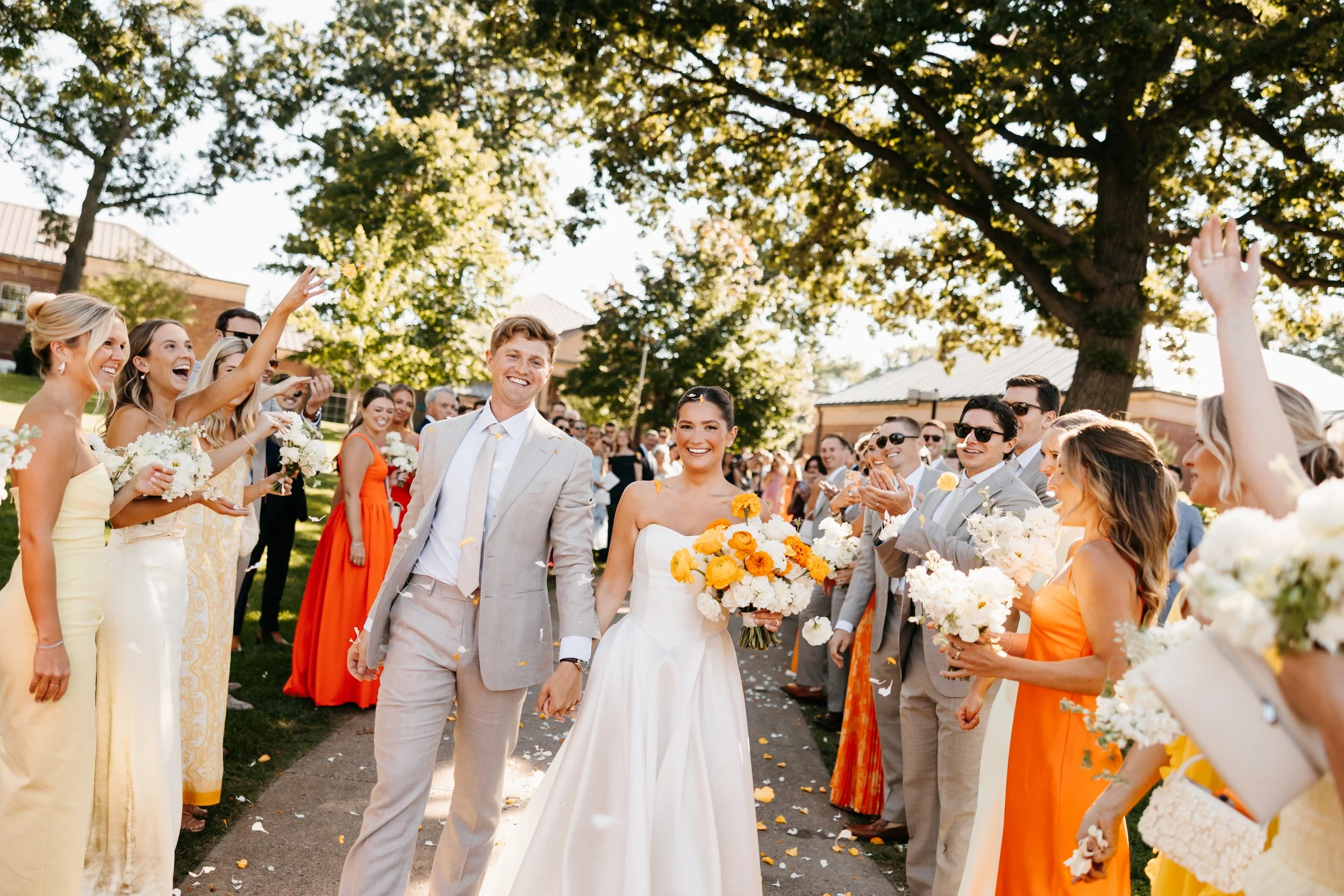 Colorful Edina Country Club Wedding - Biz + Nate
