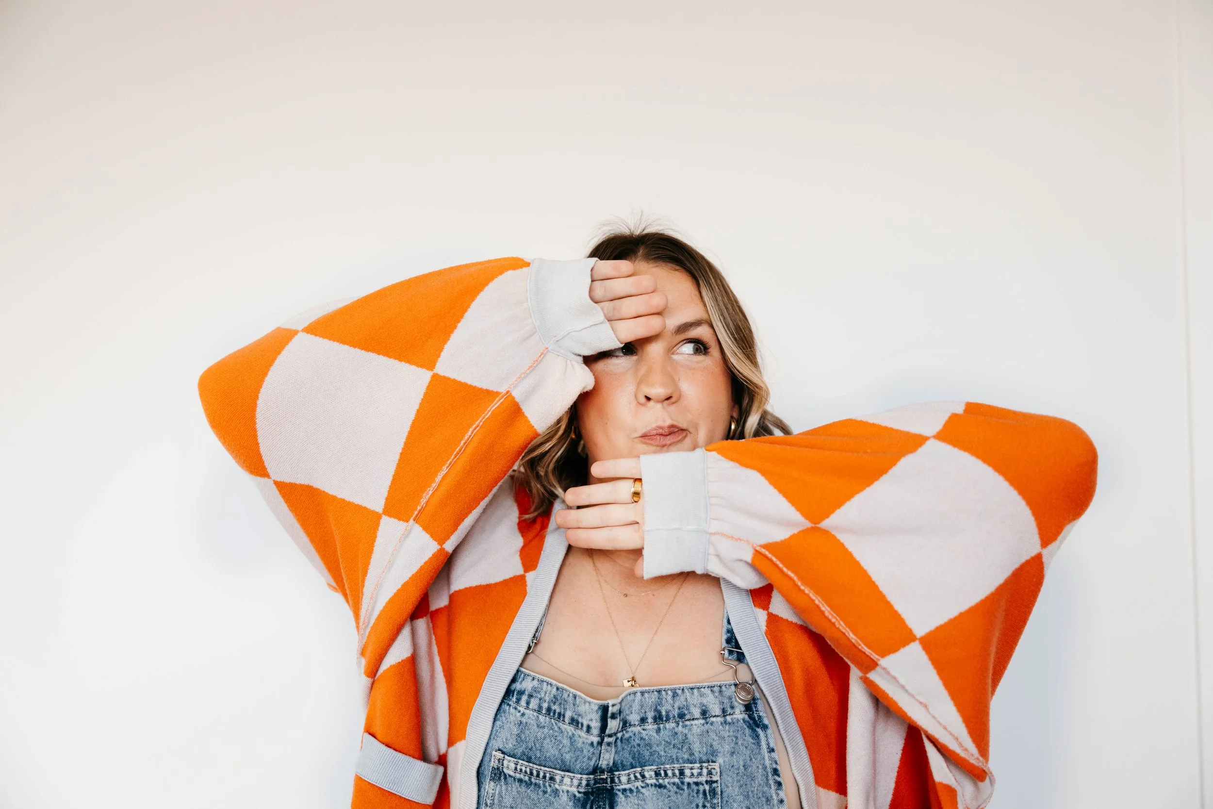 St Paul photographer Lexi Ryan posing with a silly face