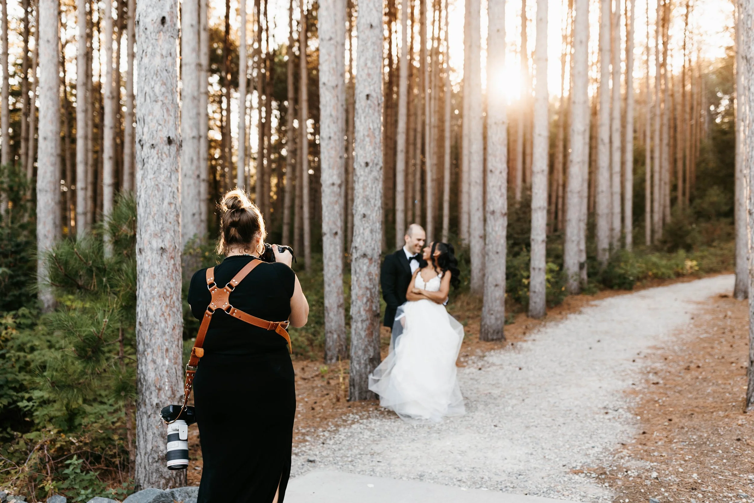 St Paul photographer capturing a wedding
