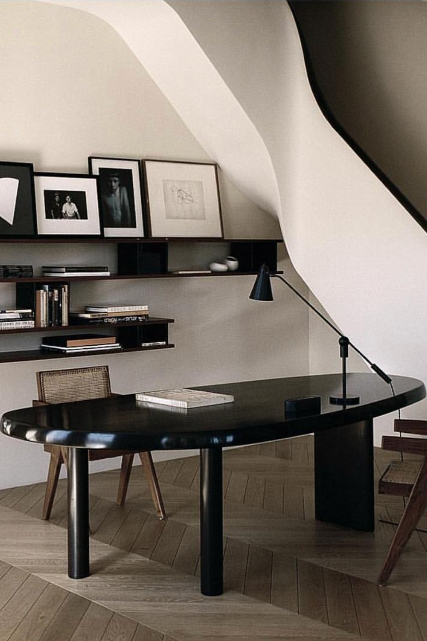 59 Stylish And Dramatic Masculine Home Offices - DigsDigs
