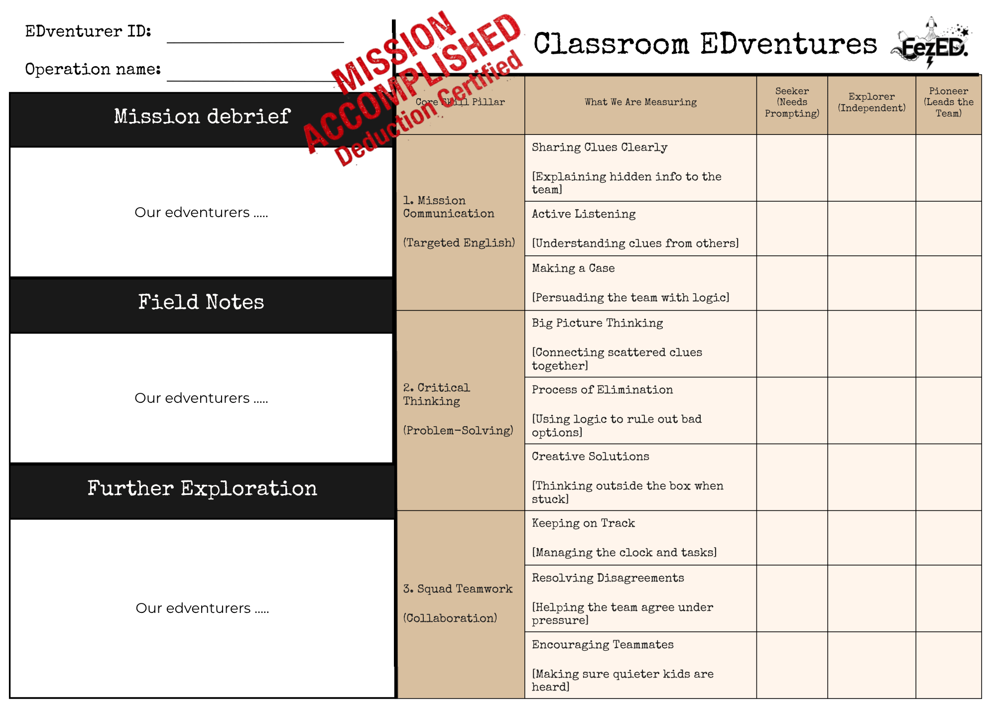 FILE 02: Granular Metric Tracking