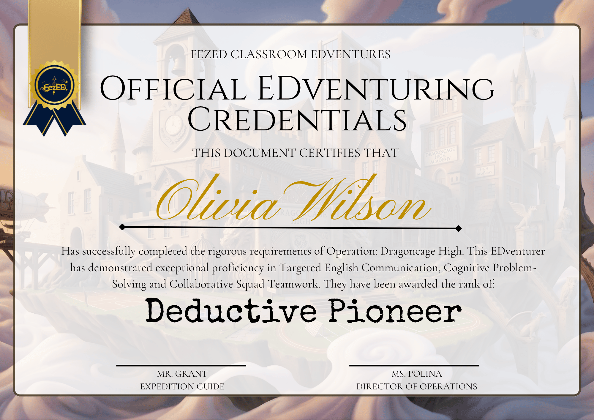 FILE 03: Elite Official Credentials