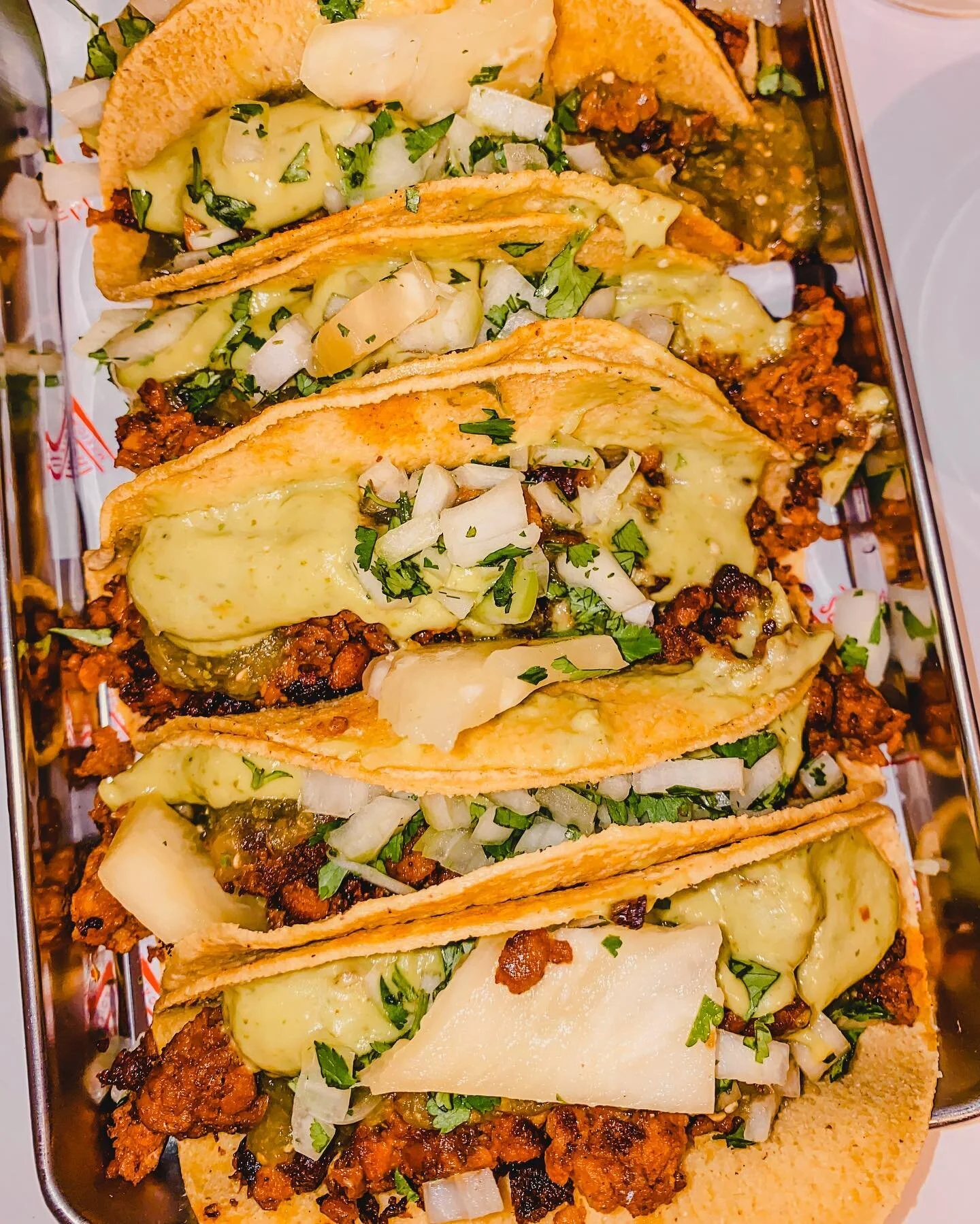 @impossible_foods NEW PORK RANGE

So last month we tried out @impossible_foods beef ramen at @buttersydney 🍜

this time around, we got to experience Impossible Pork at @tacos_muchachos_syd 🌮

We tried the Impossible al pastor tacos - and we have to