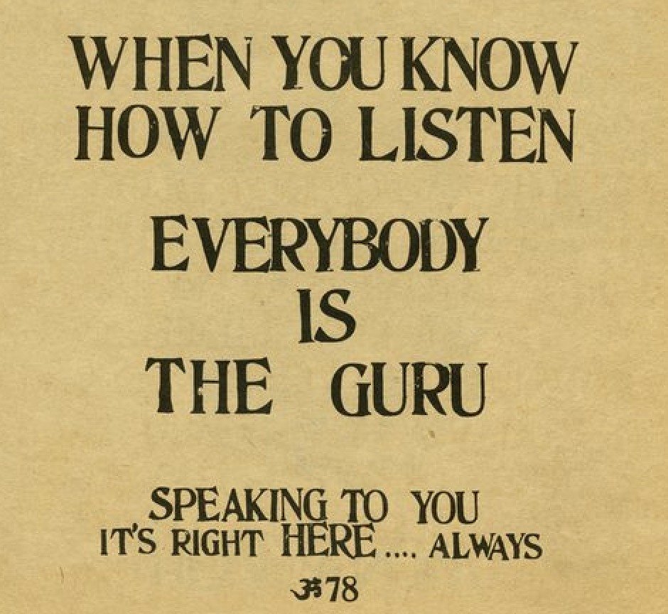 True listening gives us the ability to be changed by what we hear. 

This includes listening to yourself, you are + always will be your own greatest teacher. 🙏🏻