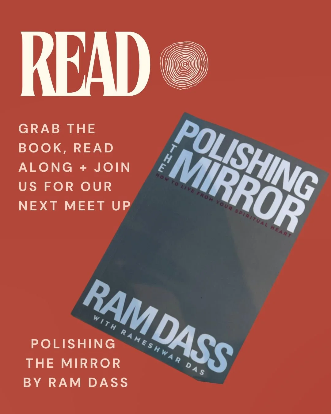 Our Summer Boheme Book Club read is Polishing the Mirror ~ How to Live from Your Spiritual Heart By Ram Dass. 

An inspiring story, lighthearted laughs as well as being a guide to opening our hearts to unconditional love.

What a beautiful read for t