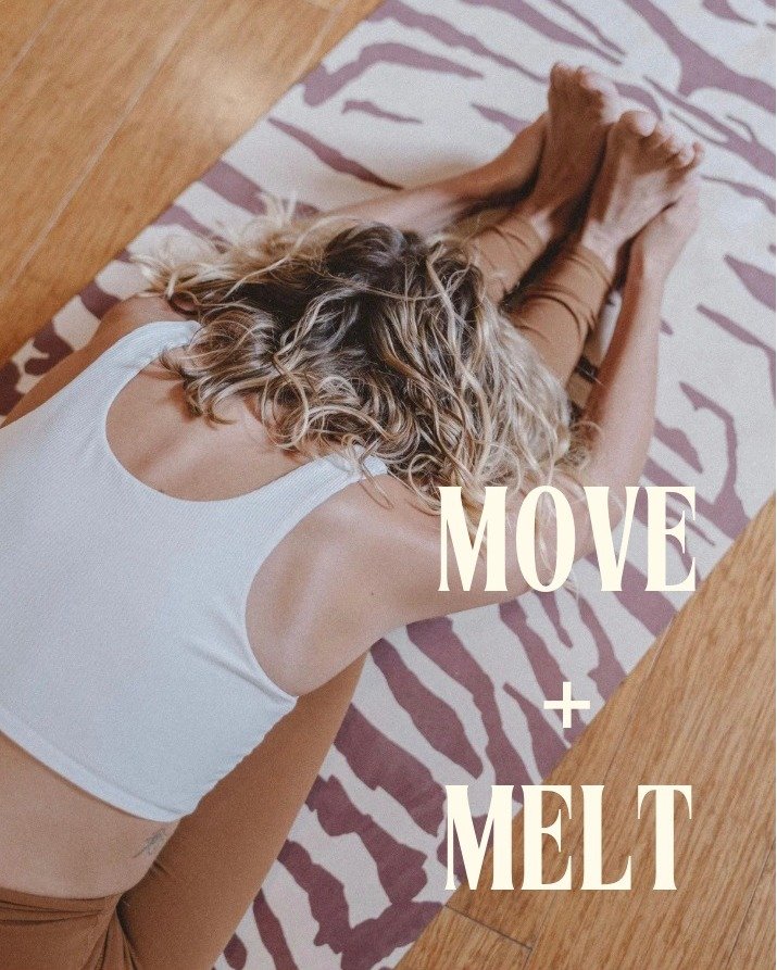 Have you experienced our Move + Melt Class.

Designed for those with the energy to move + in a need for nourishing rest.

We brought together our Vinyasa Krama + Yin Yoga styles of practice so you can have both experiences in one hour. 

We begin wit