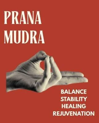 As a part of our seasonal approach we will be sharing the aspects of Yoga that we will be focusing + utilising for Autumn.

Our Mudra for this period, Prana Mudra, helps to boost your vitality + immune system. Use this mudra for balance, stability, h