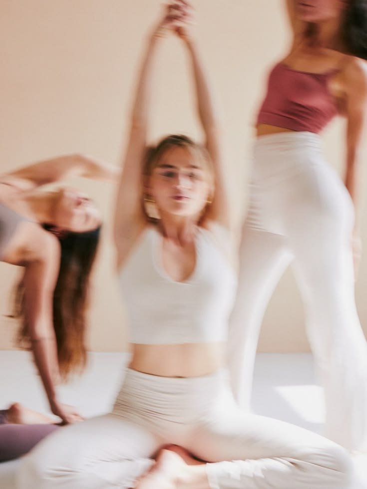 The poses of Yoga, Asana, are so much more than stretching, while also benefiting you by toning, strengthening + creating stability in the body. 

The essence of each shape exists beyond the time in the pose + beyond the physical body.

At Boheme we 