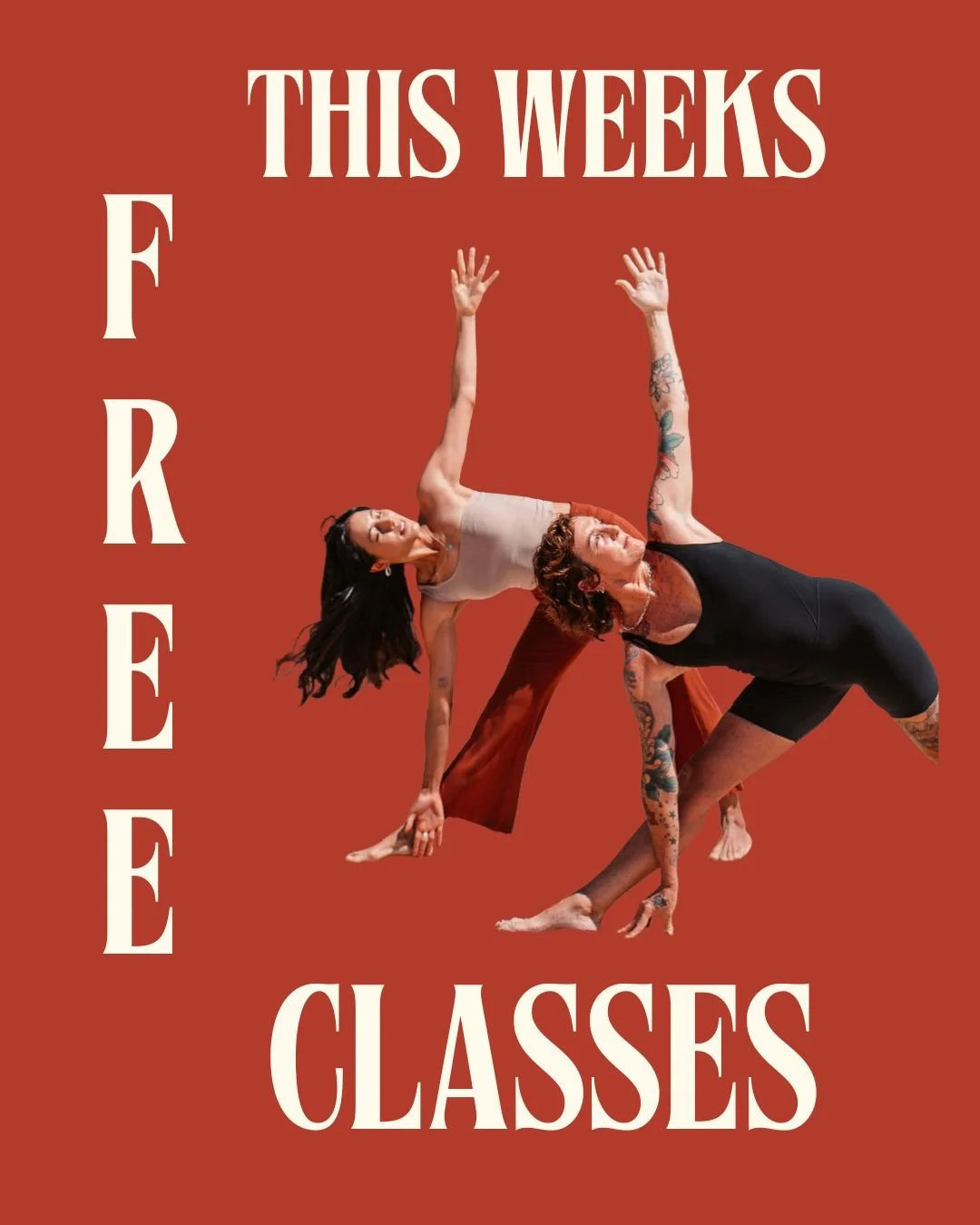 Join us for our celebratory classes this week ❤️&zwj;🔥❤️&zwj;🔥

Wednesday 8th 4.45pm
~ Vinyasa Krama with Cara

Friday 10th 6am
~ Dynamic Flow with Lucia

Limited Spaces Available so be sure to book in fast. 
.
.
.
.
 #goldcoastyoga #goldcoastyogal