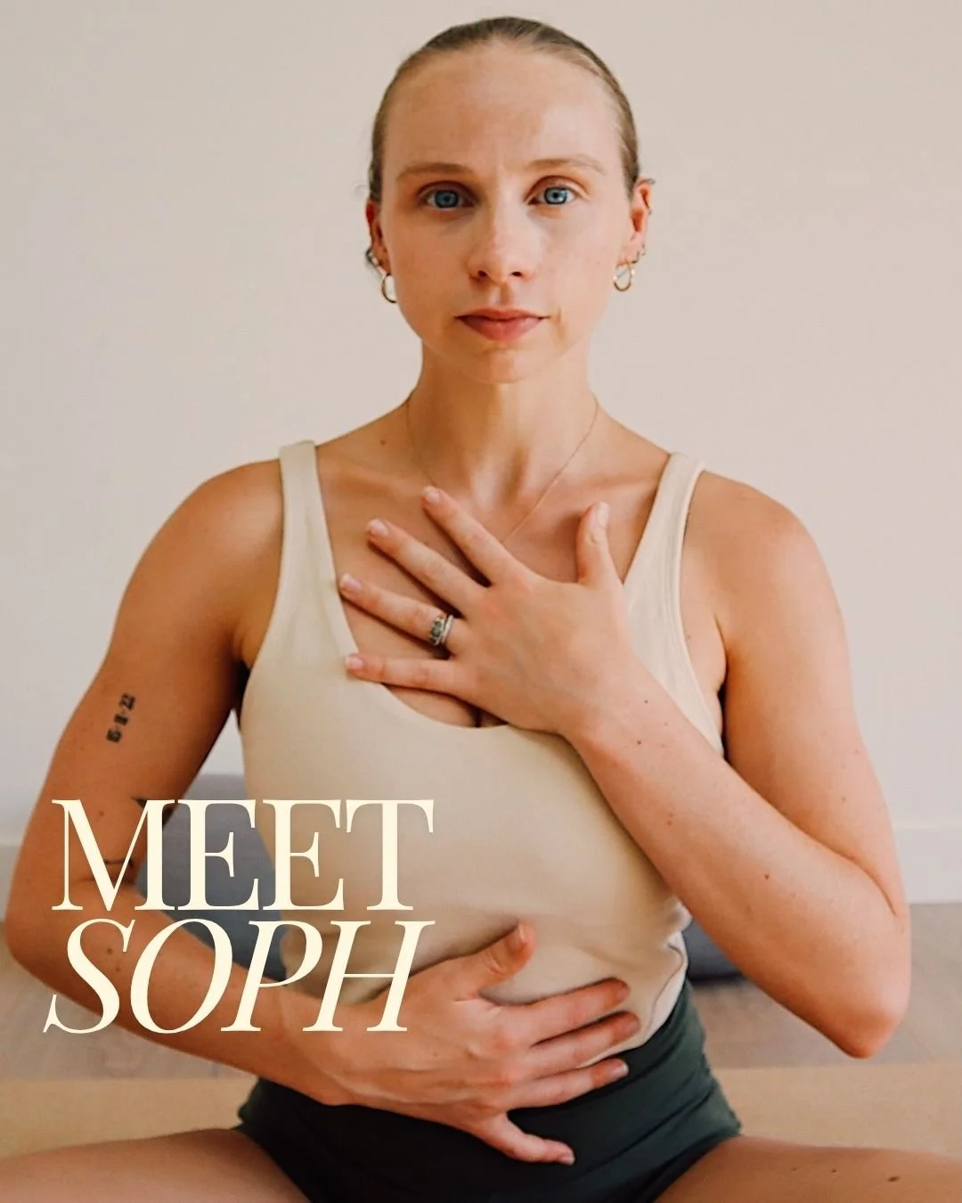 Have you practised with Soph yet?.

She has been popping up with some covers + we are now warmly welcoming her to the Boheme Team permanently on a Friday 6am.

Soph shares here her Yoga journey. 
 
Yoga has bolstered me through life&rsquo;s ups and d