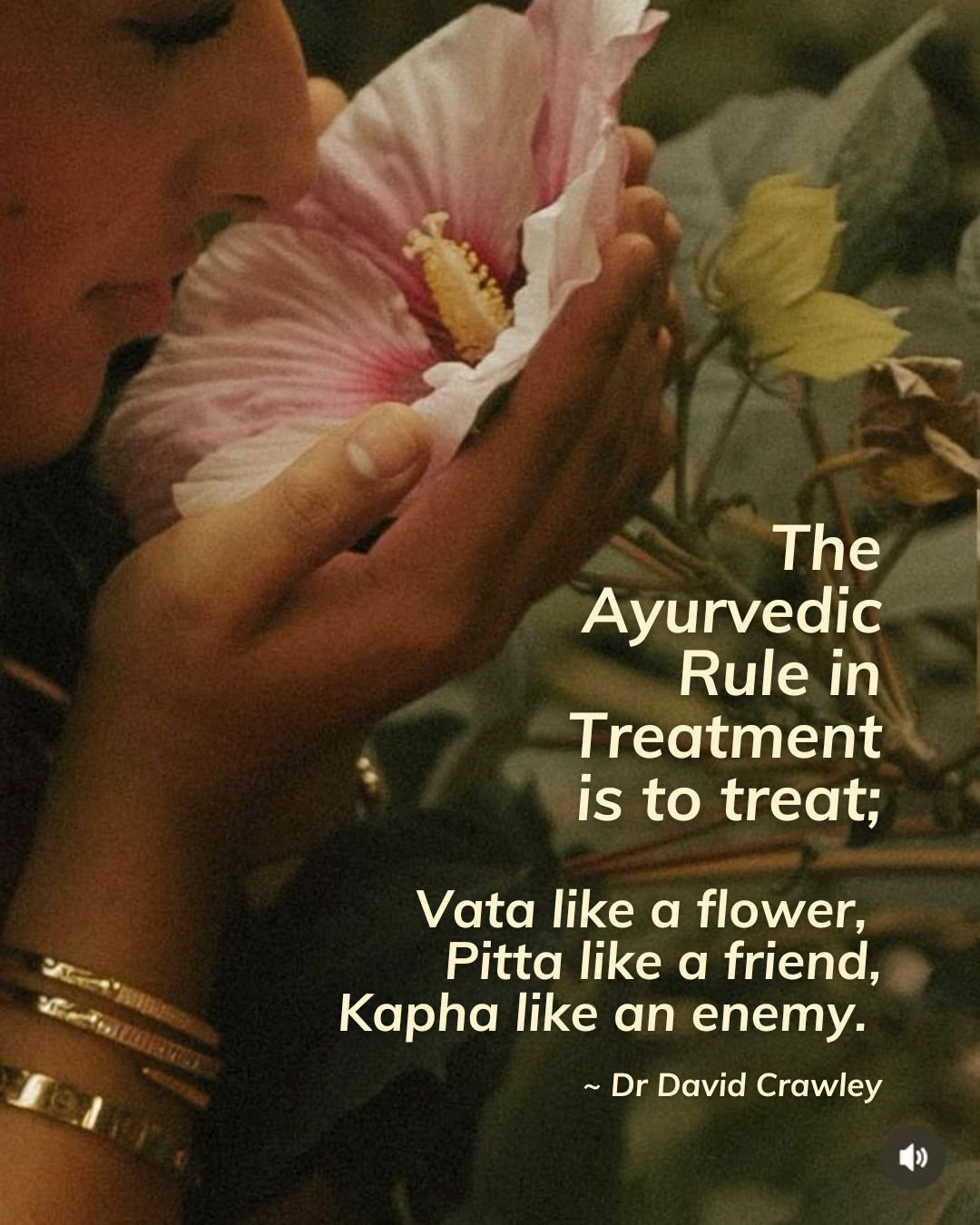 Why Ayurveda resonates with me so much as it can be simple + accessible as feels right for you yet deep, profound + all encompassing. 

Ayurveda is about both un-complicating + empowering your health. 

Guiding you to know yourself on a deeper more c