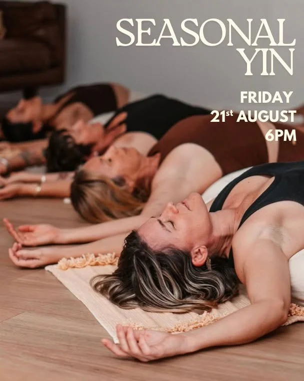 A monthly ritual to soften, slow, and return to the rhythm of the season.

Seasonal Yin is a deeply nourishing practice designed to support you through the subtle shifts of both nature and self.

Join @carolmerry_internalresonance this Friday 6pm for