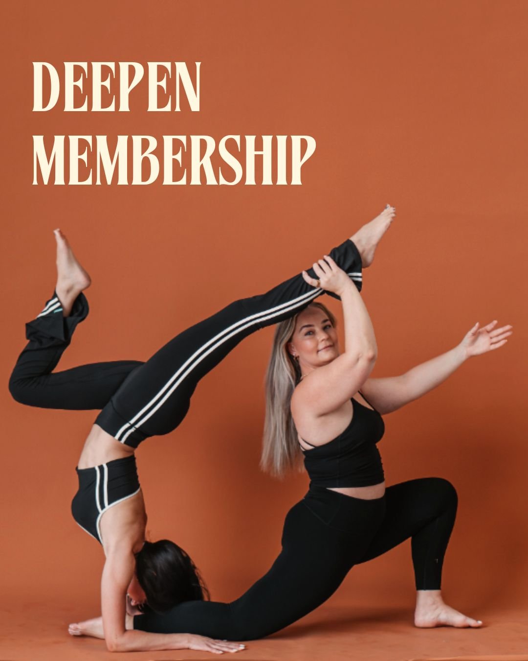 Our Deepen membership is for those dedicated to consistent practice + their ongoing wellness journey.

Giving you unlimited weekly classes as well as members tickets to our monthly signature events including our sound + energy healing, seasonal yin, 