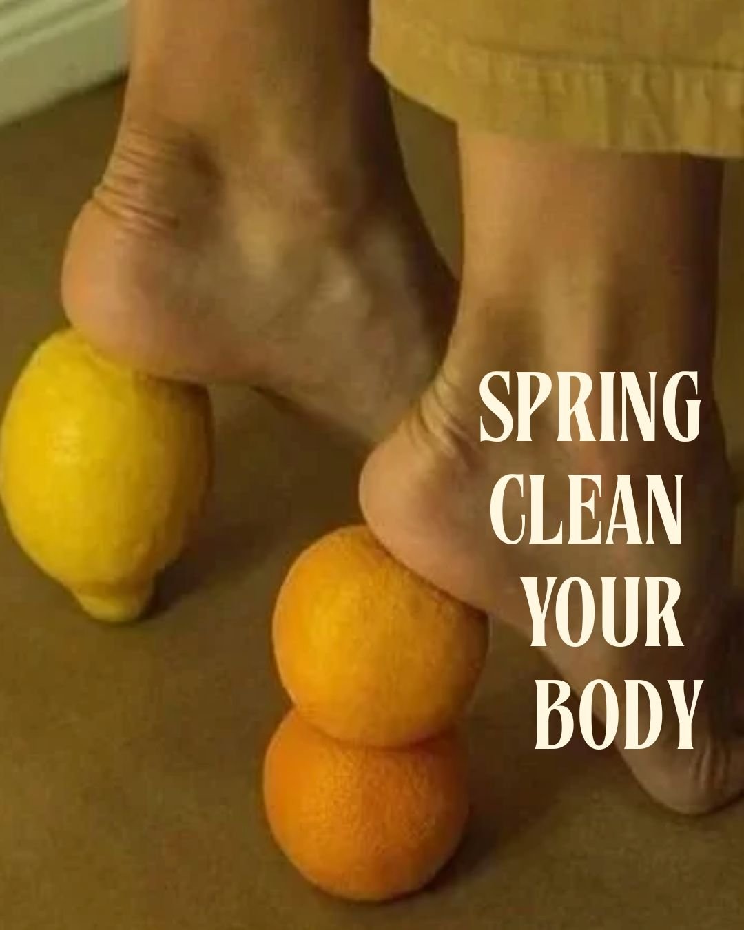 Spring Clean Your Body ✨

Simple ways to feel lighter + brighter...