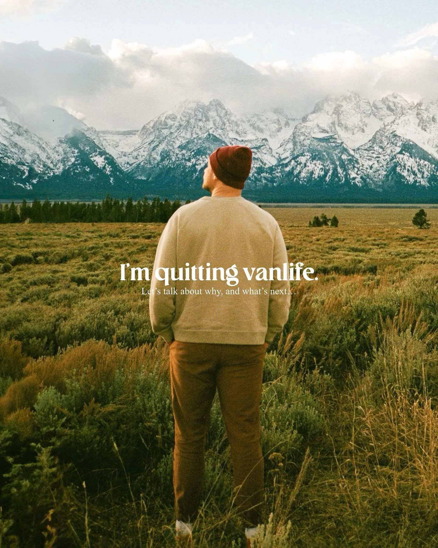 Things are changing, but they are getting more rad. Excited for this transition, and thankful for all of you🫶🏼
Now let’s find this Van a new home👀🚐💨