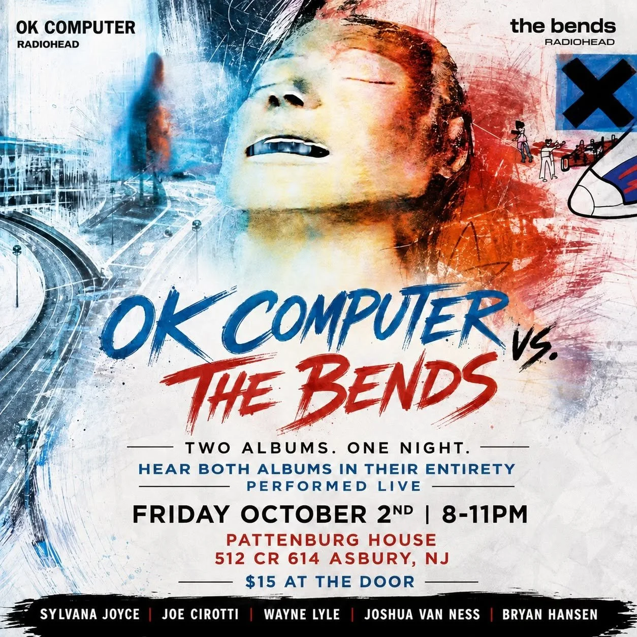 Radiohead - ok computer Vs. The Bends Live! 