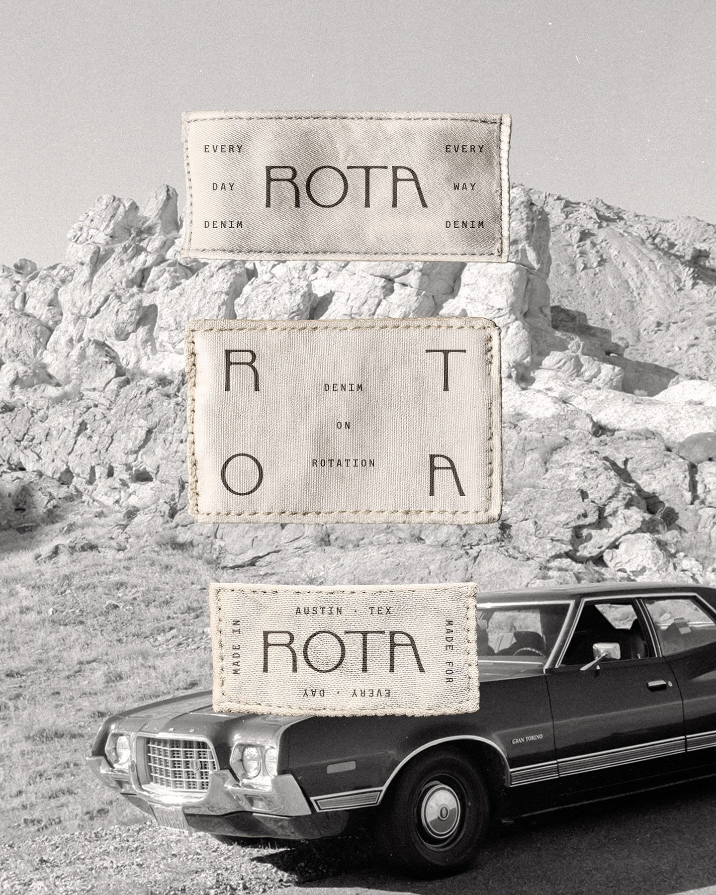 Little peek at a new font in the works - trying her out on apparel labels - a soft energy with a structured framework