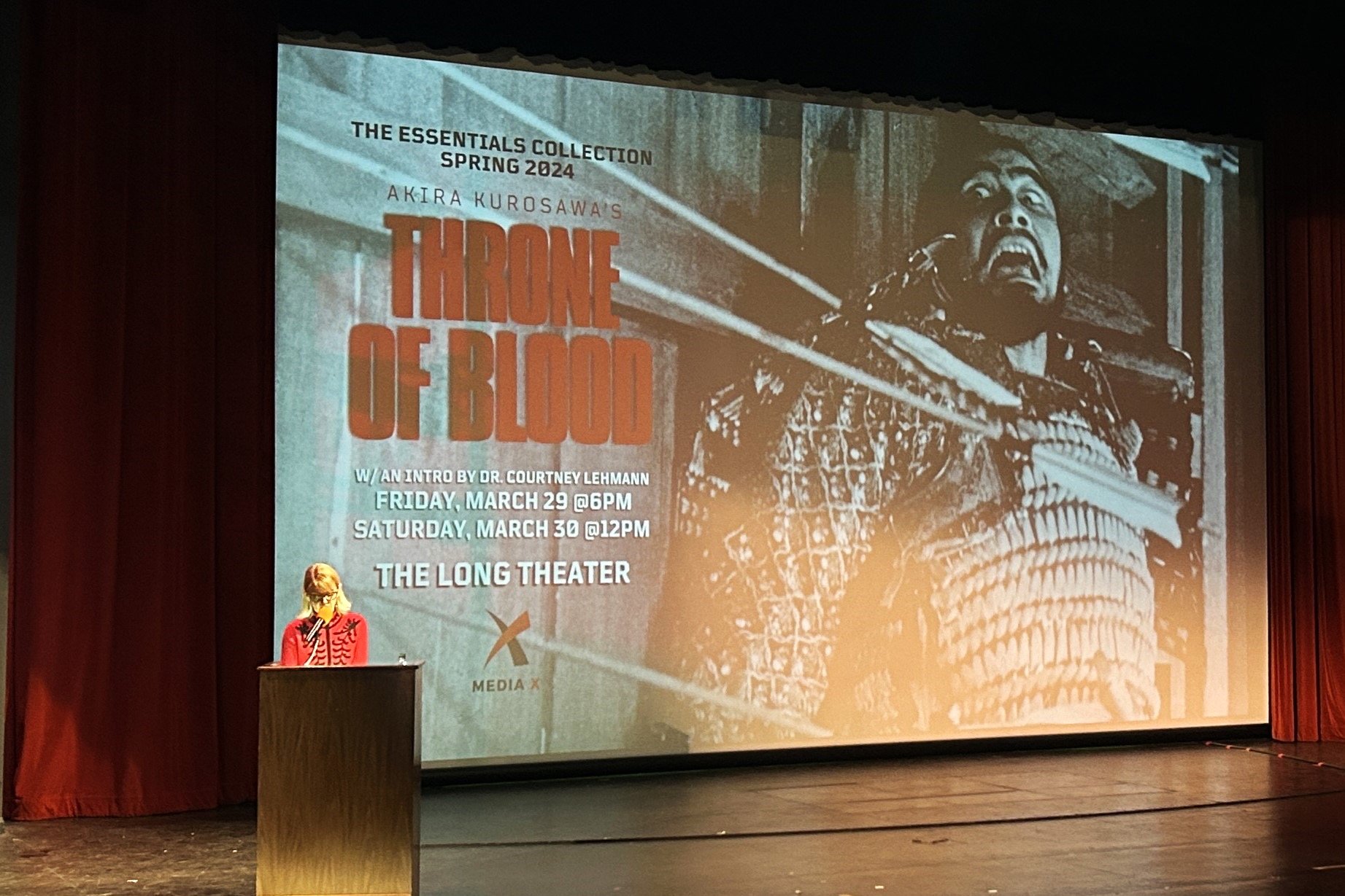 The Media X Essentials Collection: “Throne of Blood” Screening