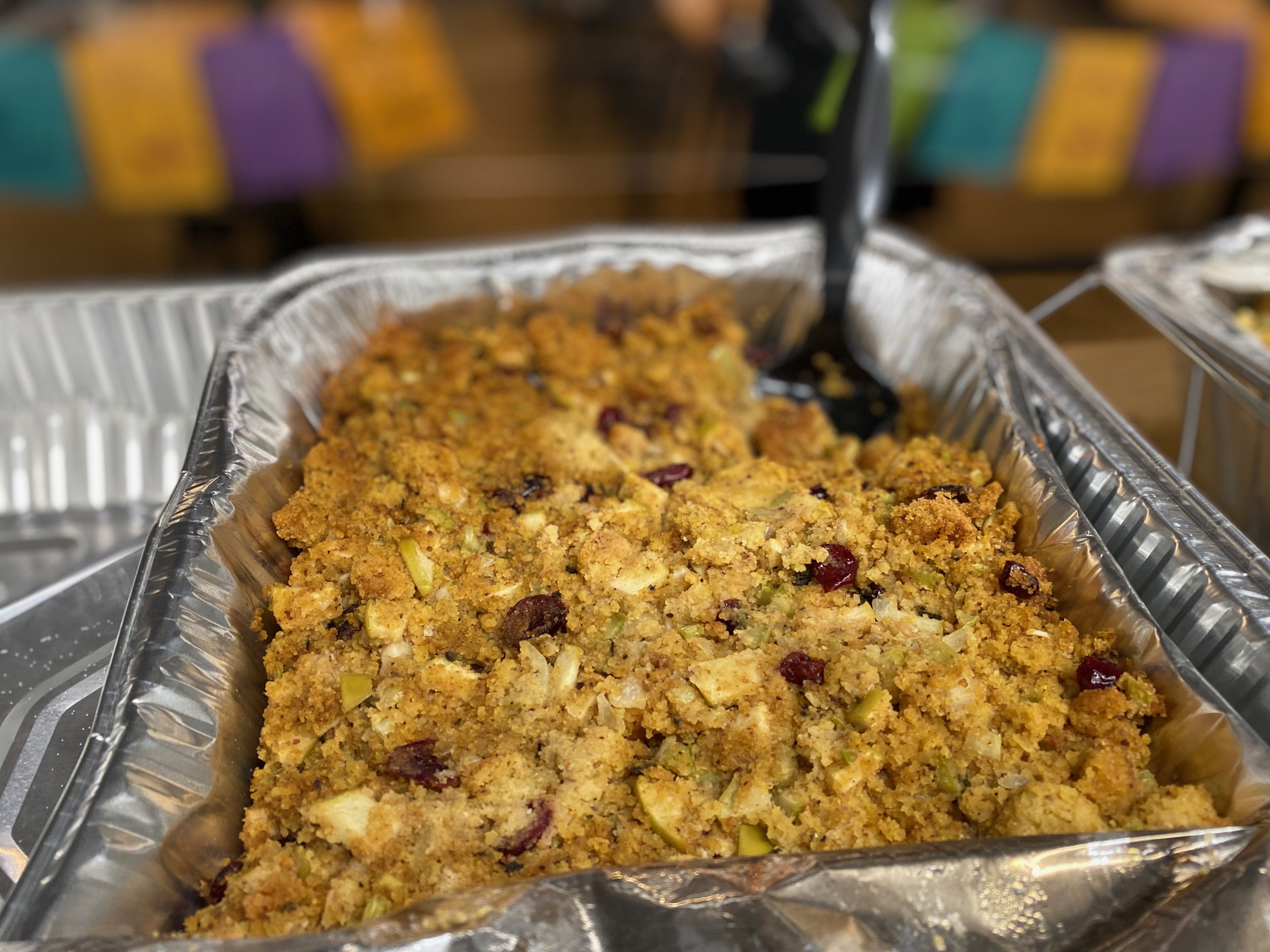 Powered By Plants Consultings Cornbread and Cranberry Stuffing