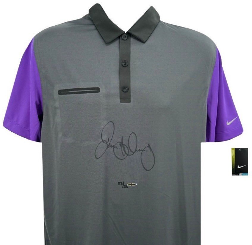 Rory Signed Nike Polo /25 Upper Deck
Link in Bio
