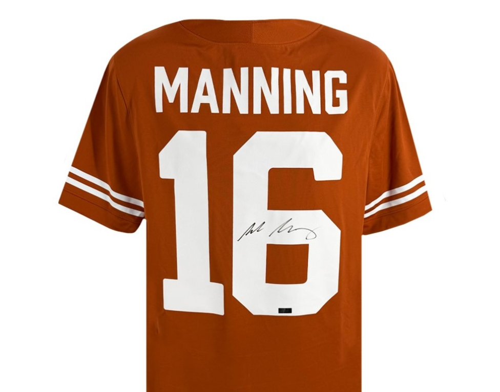 Arch Manning Texas Longhorns Autographed Nike Jersey