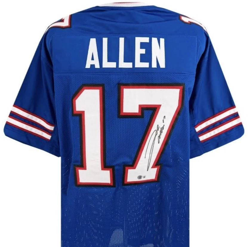 Josh Allen Buffalo Autographed Jersey