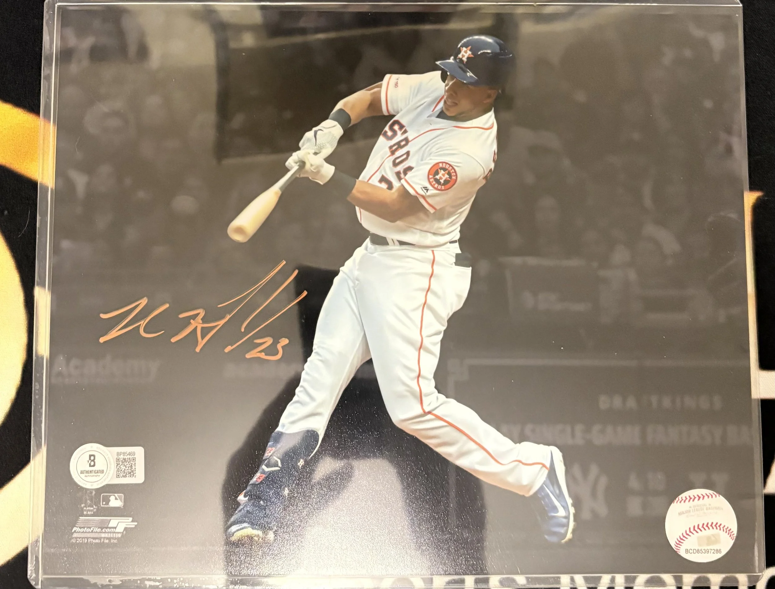 Michael Brantley Autographed 8" X 10" Photo