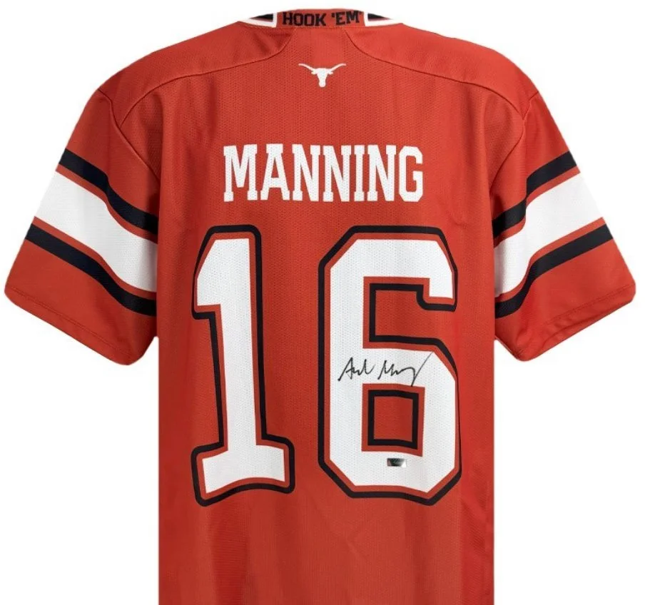 Arch Manning Texas Longhorns Autographed GameDay Greats Jersey