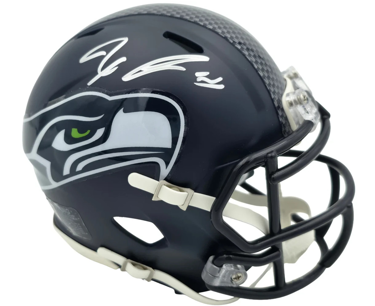 Jaxon Smith-Njigba Seahawks Autographed SB LX Champions Speed Mini Helmet