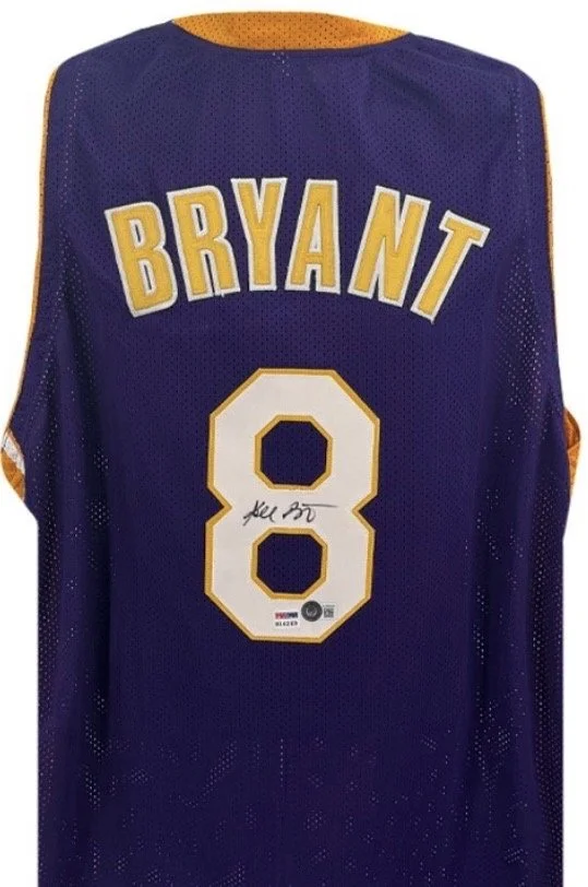 Kobe Bryant Los Angeles Autographed Custom Jersey