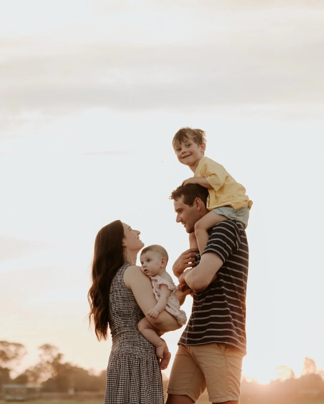 THE FITZGERALD FAMILY - Last week I spent some time with this beautiful family at their home and on their property, capturing their little world just as it is. We bounced on beds, chased chickens, said hello to the cows, and shared lots of special hu